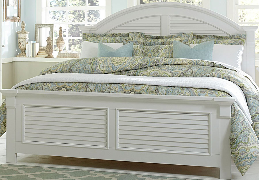 Liberty Furniture Summer House White Queen Bed