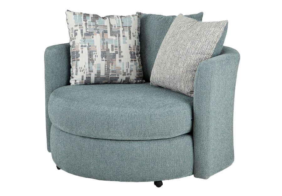 Albany Westshore Chambray Swivel Chair