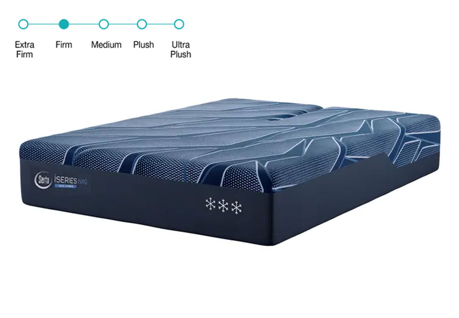 Serta iSeries NXG Hybrid Split Head Firm King Mattress