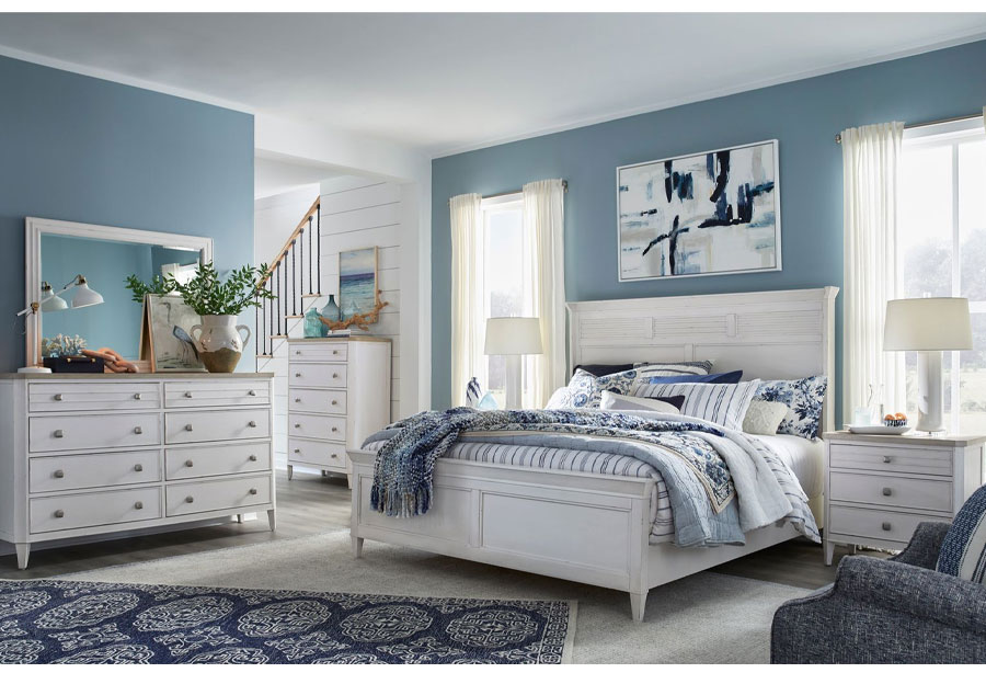 Magnussen Echo Isles King Bed, Dresser and Mirror