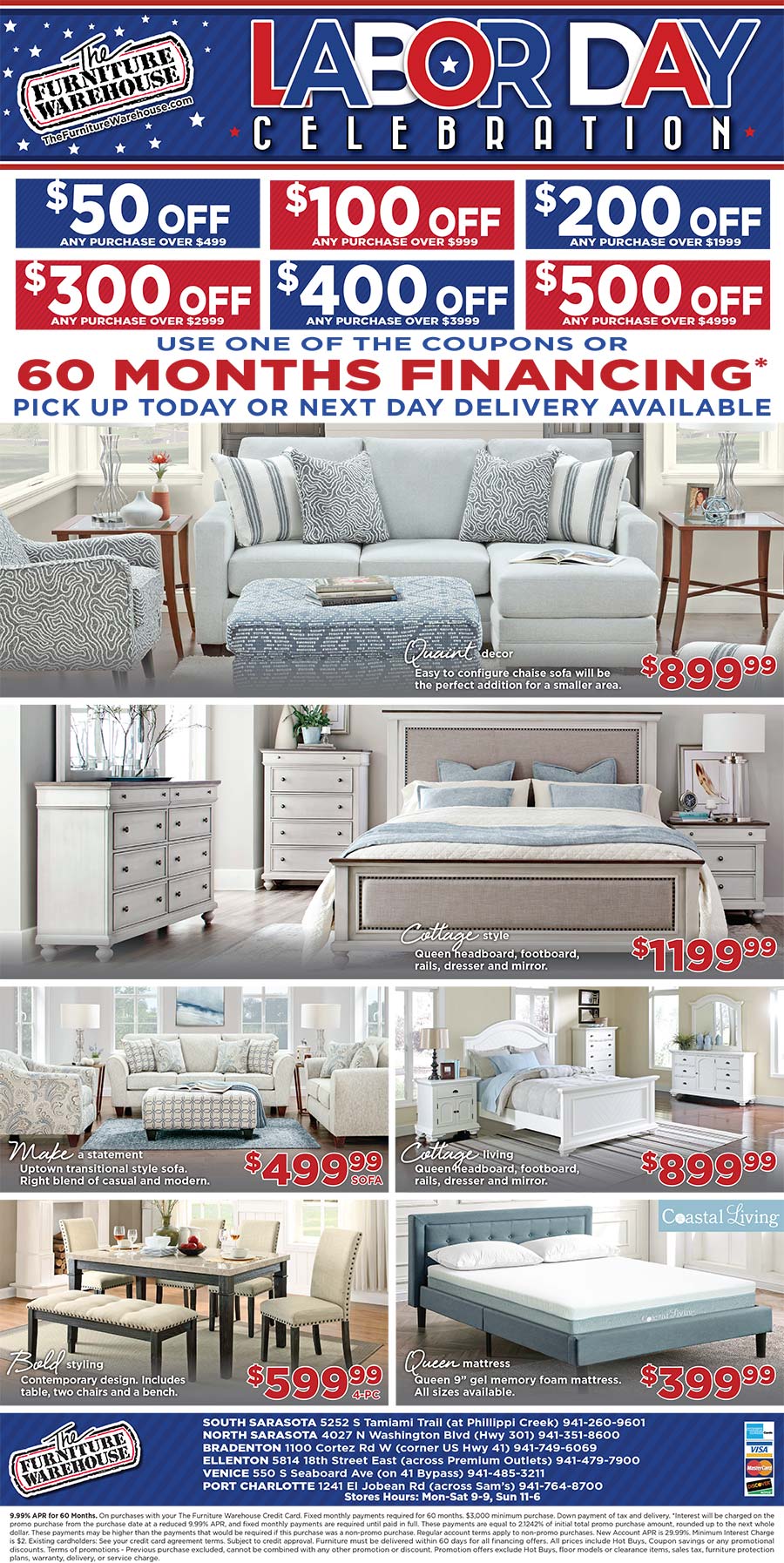 The Furniture Warehouse Weekly Ads | Visit Our Showrooms For More Great ...