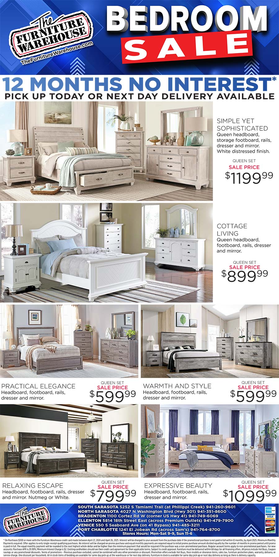 Big Savings! Our Bedrooms Sale is On Now! Trends to Fit Every Bedroom Style!
