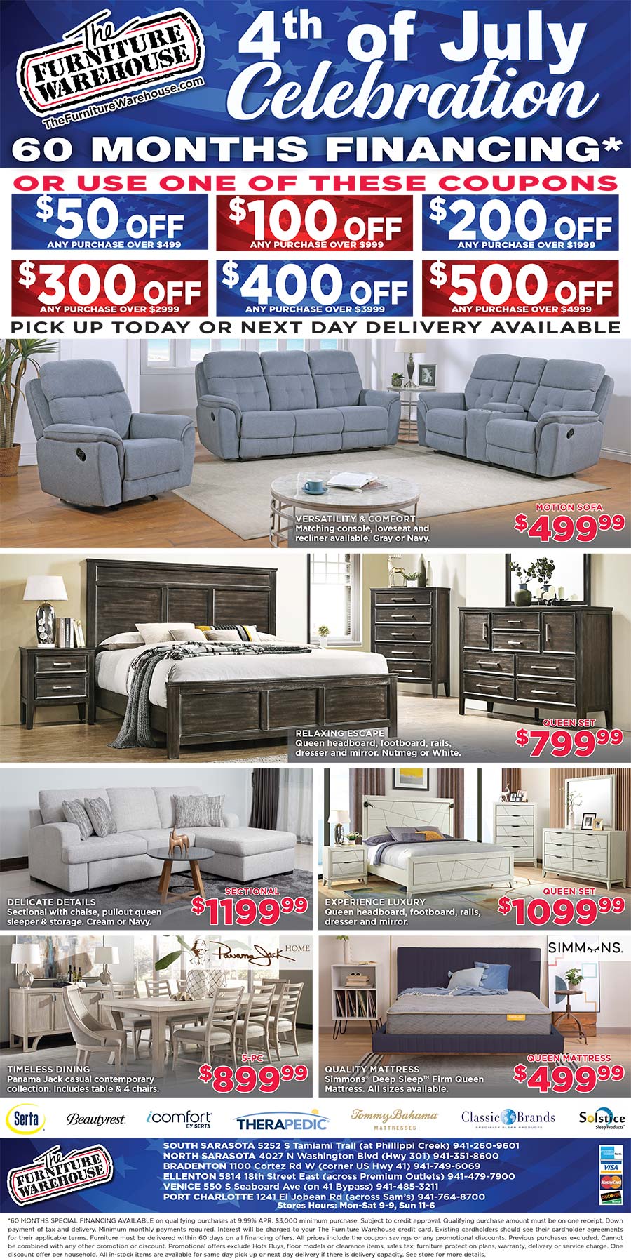 The Furniture Warehouse Weekly Ads | Furnish Your Life