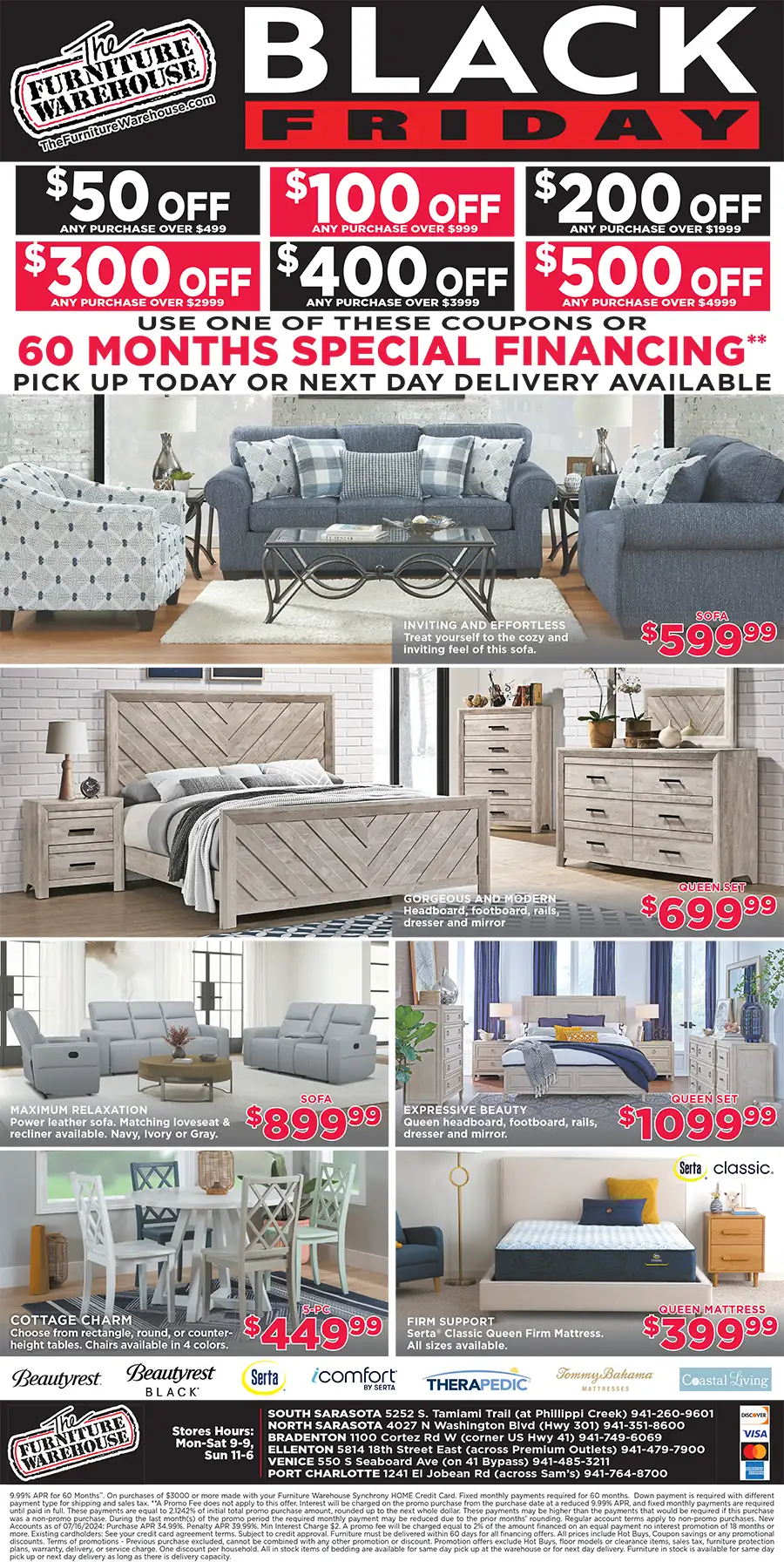 Black Friday Sale! Style your home with new furniture!