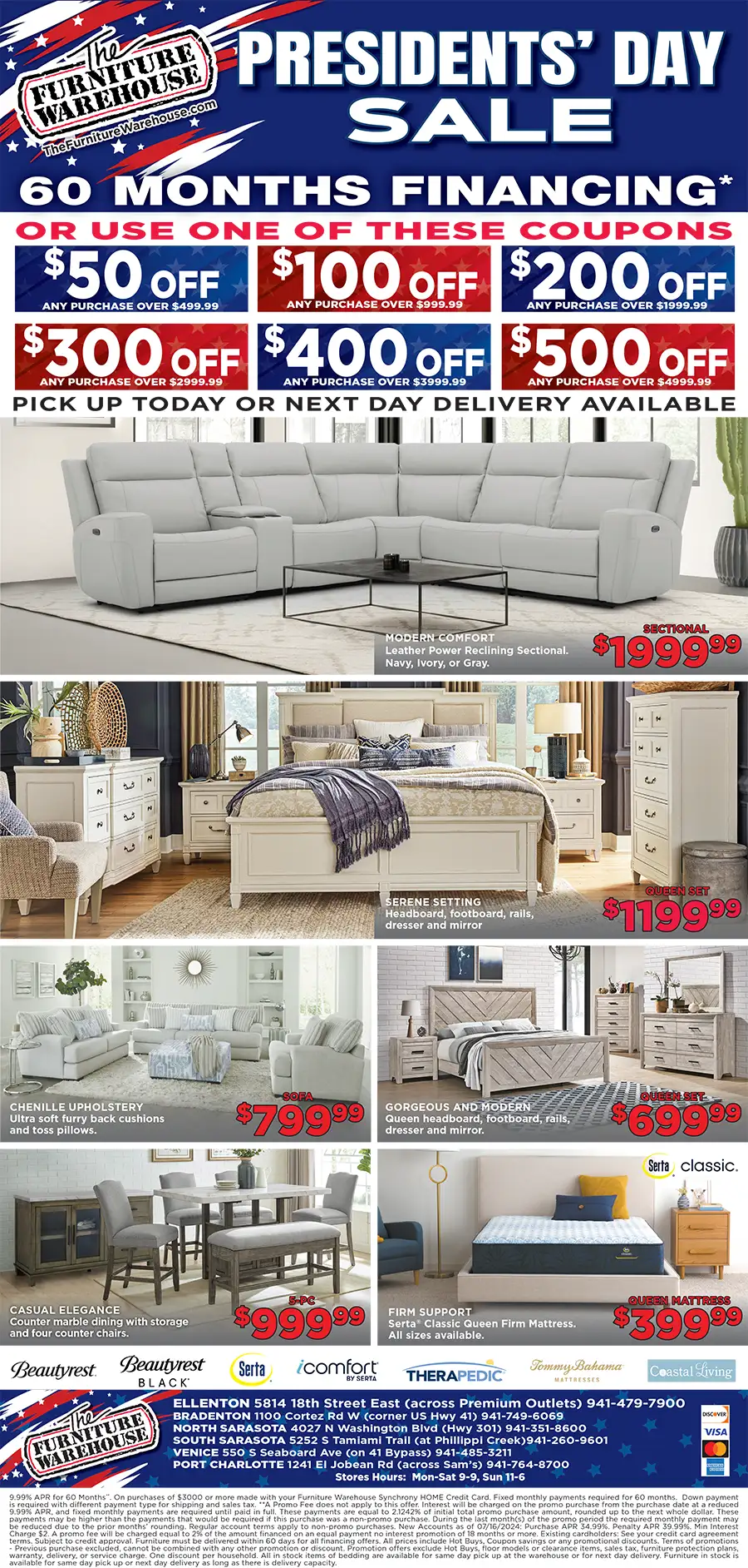 Presidents' Day Sale! Refresh Your Home with Our Amazing Offers!