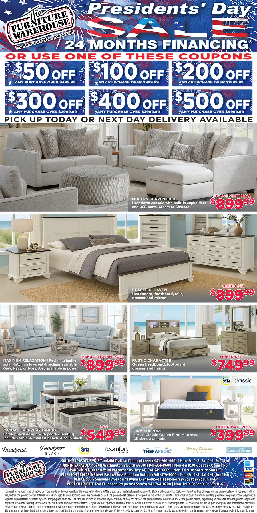 Presidents’ Day Sale! Your Home Refresh Starts With These Savings!