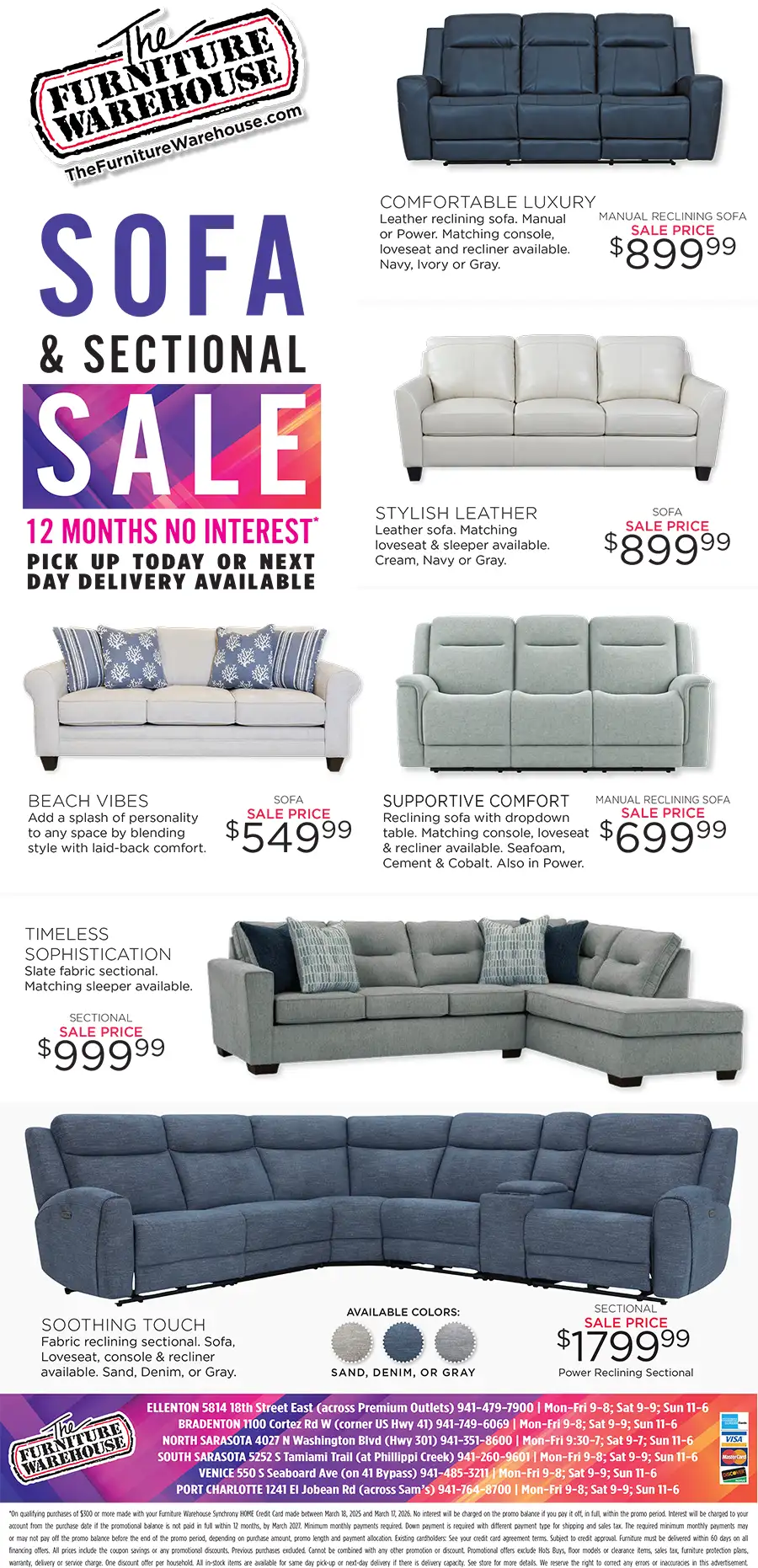 Shop Our Sofa & Sectional Sale for Stylish and Affordable Options!