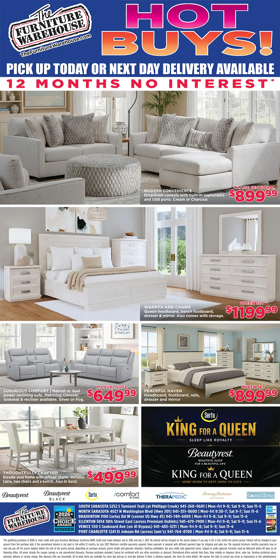 Explore Our Hot Buys and Discover Incredible Savings on Quality Furniture Today!