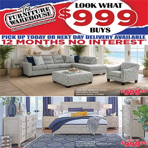 Look What $999 Buys! Upgrade Your Space Without Overspending!