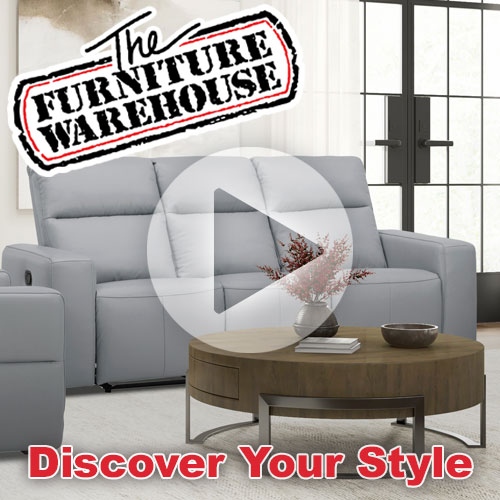 YouTube Video - Discover Your Style at The Furniture Warehouse! Shop Our Living Room Sale!