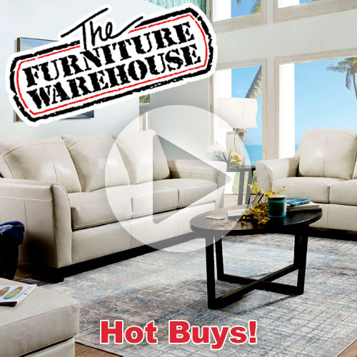YouTube Video - Hot Buys! Big Savings! Huge Selection of Living Rooms, Bedrooms, Dining Rooms and More!
