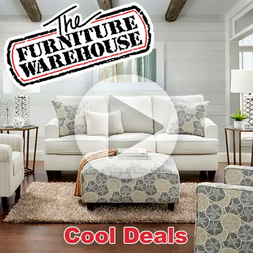 YouTube Video - Cool Deals for a Stylish Home! Upgrade your home decor with our special discounts on furniture!