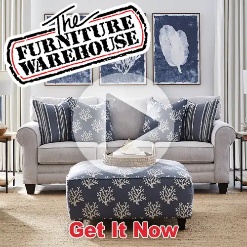 YouTube Video - The 'Get It Now' Event is Live! Get The Perfect Look For Your Living Room, Bedroom, or Dining Room!