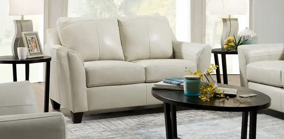 Shop Leather Loveseat